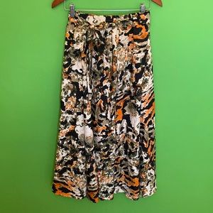 Maxi Multi Skirt Colored (Black, Rust, Cream, Green Leopard) BRAND NEW